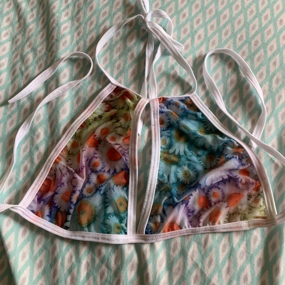 iHeartRaves Other - 💋Iheartraves floral mesh bralette